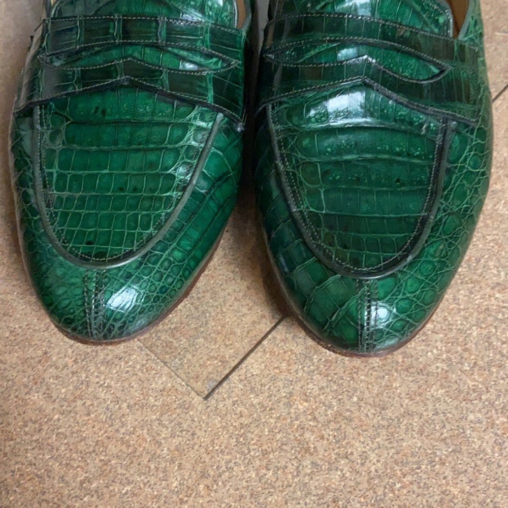 Ermanno Daelli Reptile Loafers - Picture 3 of 11